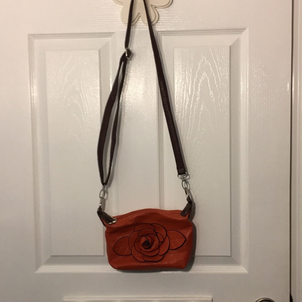 Small rust shoulderbag